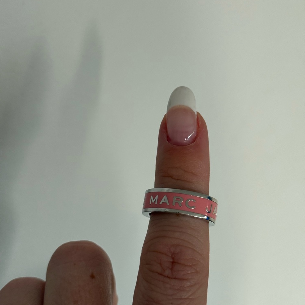 Marc Jacobs Pink and Silver Band